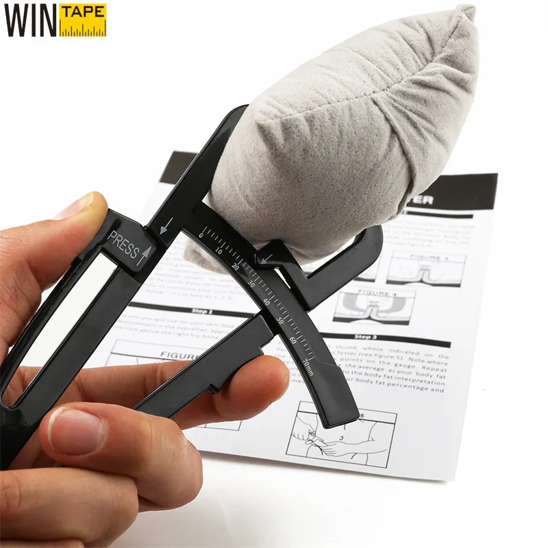 Штангенциркуль телесного жира WINTAPE анализатор кожи измерительные диаграммы