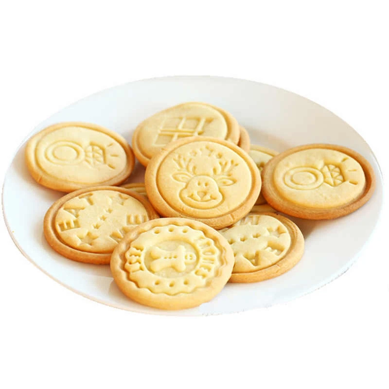 Деревянная ручка Рождественский трафареты для нарезки печенья с 3 шт.