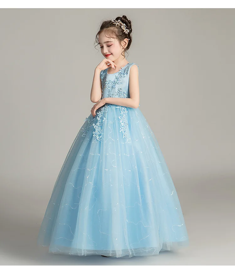 Платья для девочек с цветами вечерние ринки платье принцессы без рукавов