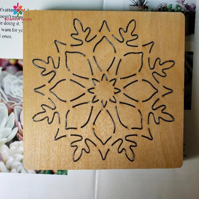 

candle holder MuYu cutting die-- new wooden die cutting for scrapbooking S055