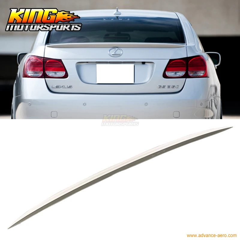 

Подходит для 2006-2011 Lexus GS350 GS450 OE style, крышка багажника, Спойлер ABS, США, домашний, бесплатная доставка