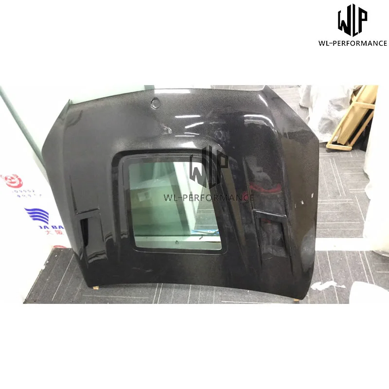 Высококачественные прозрачные чехлы W205 из углеродного волокна/ФАП для капота