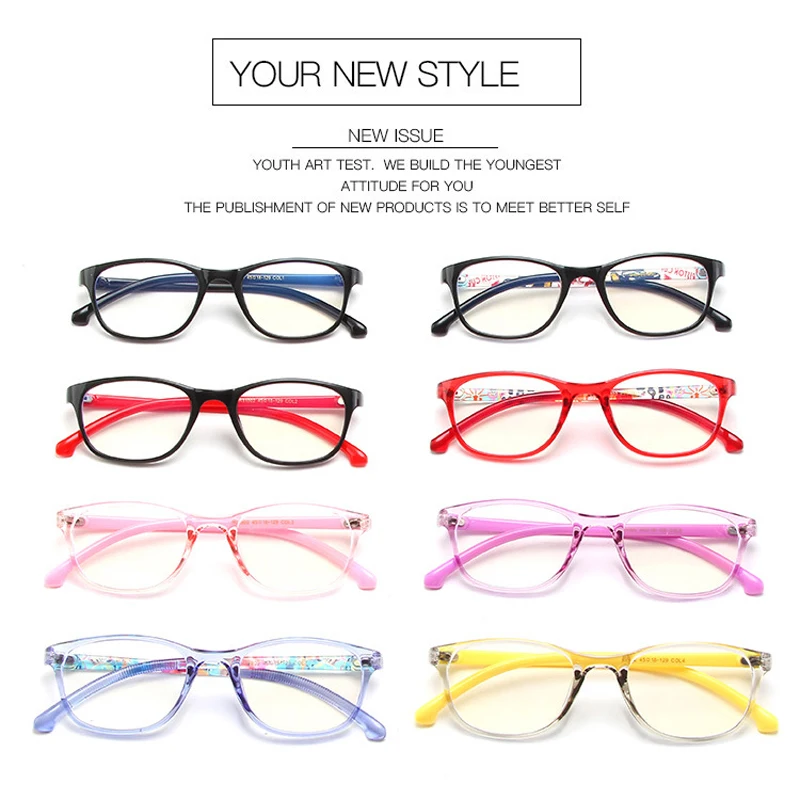 Очки iboode TR90 детские в овальной оправе ульсветильник кие зеркальные ретро стиле с