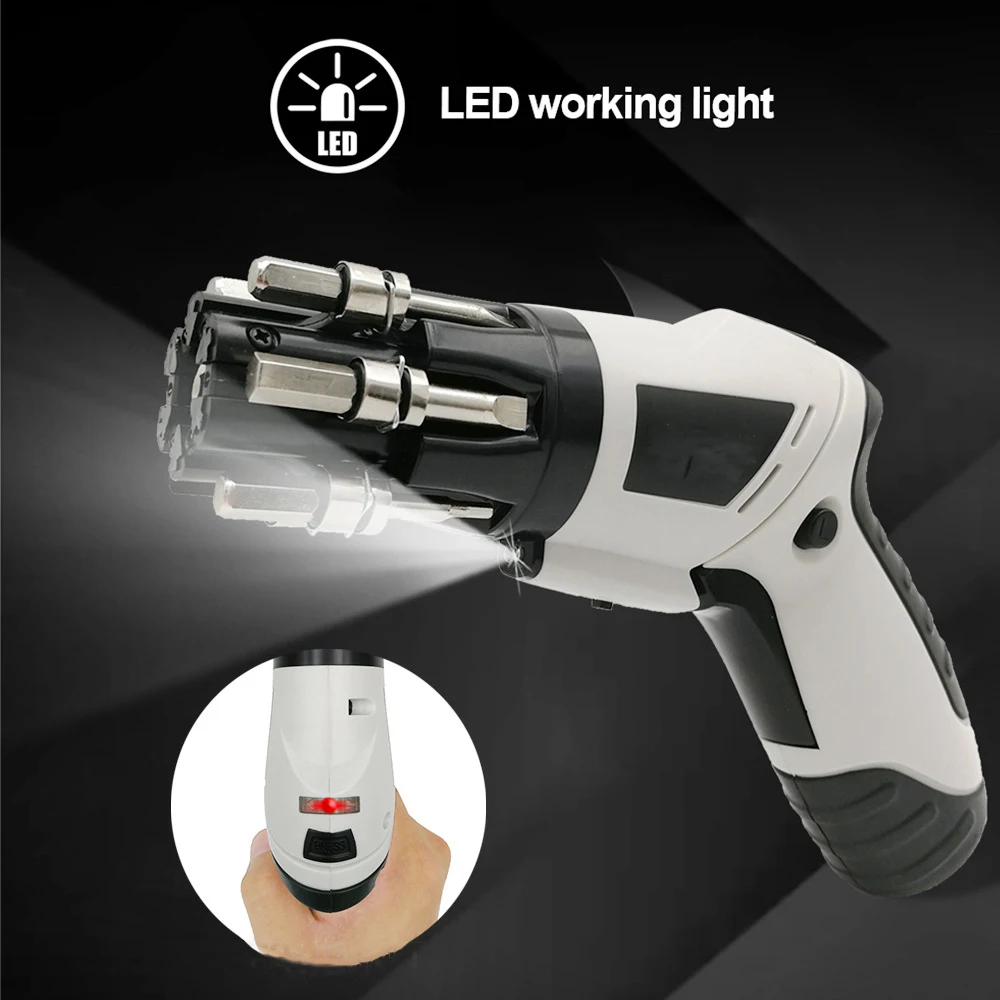 Электрическая отвертка бытовые аппаратные средства mini электрическая дрель