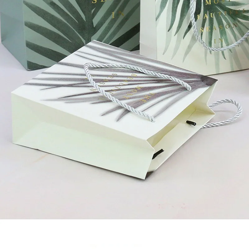 10 шт. Лист бумажные пакеты с ручками для подарка печенье конфеты игрушки