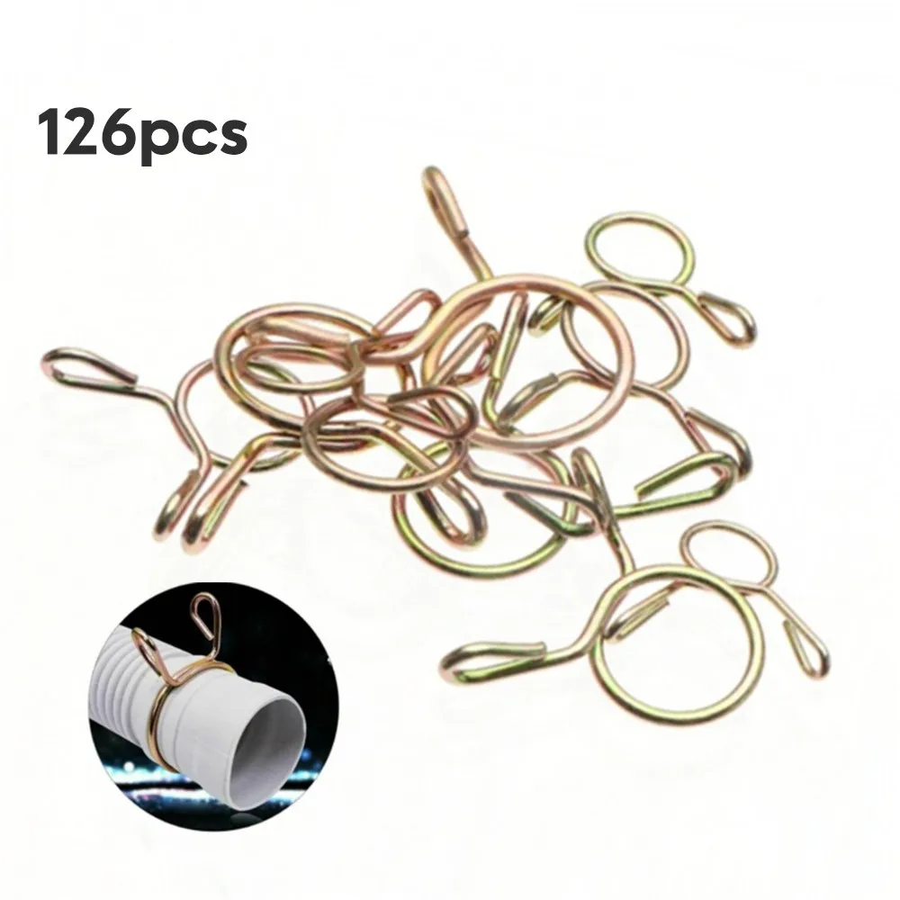 

Parts Spring Clip 5mm-14mm Accessories Assortment Kit Fuel Oil Hose Line Clips