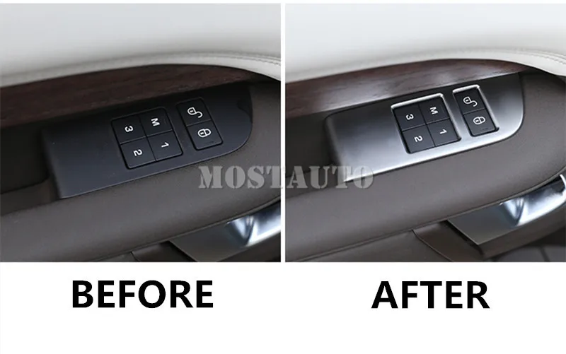 Для Land Rover Discovery 5 LR5 L462 внутренняя сиденье дверь памяти кнопки крышка 2017-2021