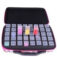 4054 bottles diamond painting accessories storage container bag box carry case zipper design shockproof durable layer bead tool