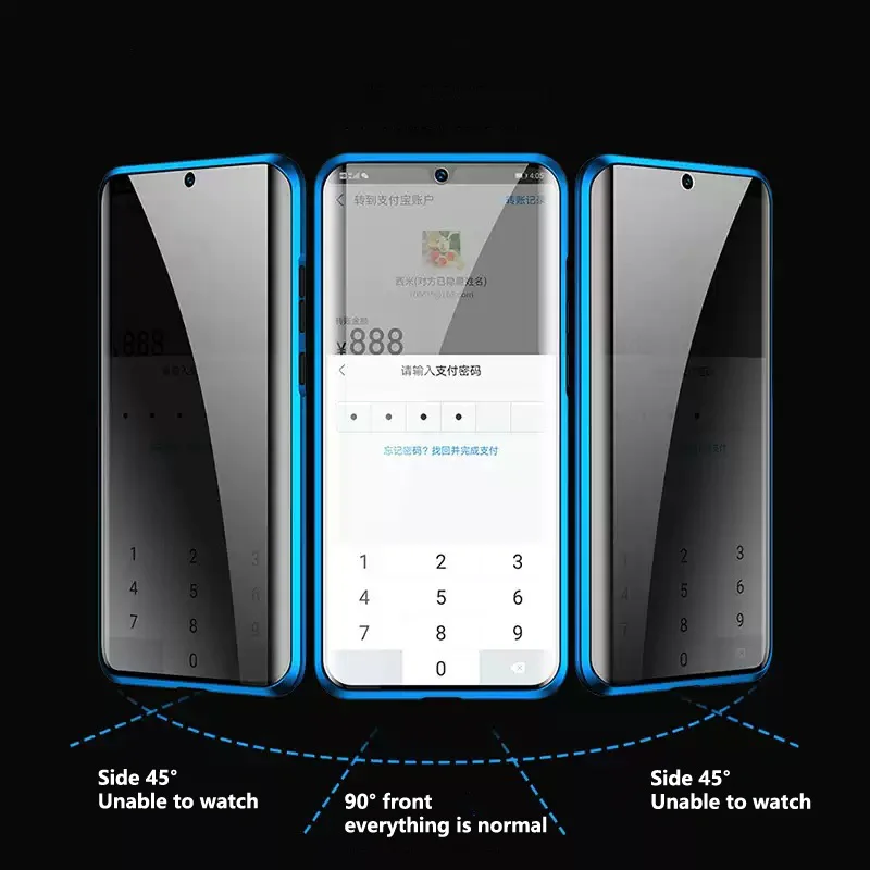 Защитный чехол с магнитным стеклом для Huawei P 30 20 Pro Mate Honor | Мобильные телефоны и