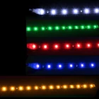 Автомобильная светодиодная лента для укладки, декоративсветильник окружающий свет, 30 см, 15 SMD, Водонепроницаемая Светодиодная гибкая атмосферсветильник вая ленсветильник 12103528