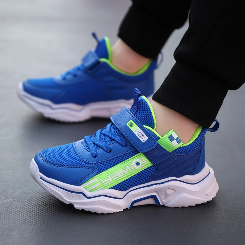 EOSNYX-zapatos informales para ni&ntilde;os y ni&ntilde;as, zapatillas de malla a la moda, 2022-5