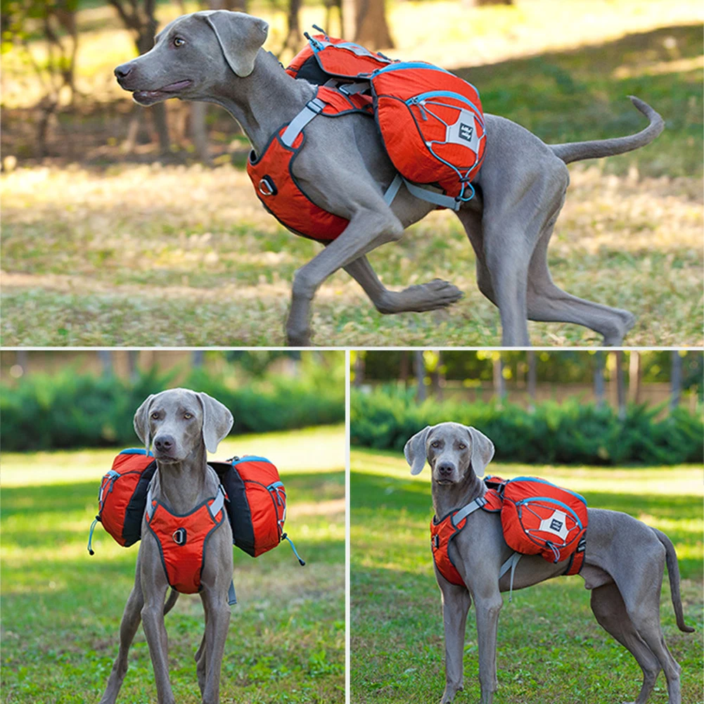 Сумка для собак со съемным жилетом и ремнем 12л сумка средних больших Для