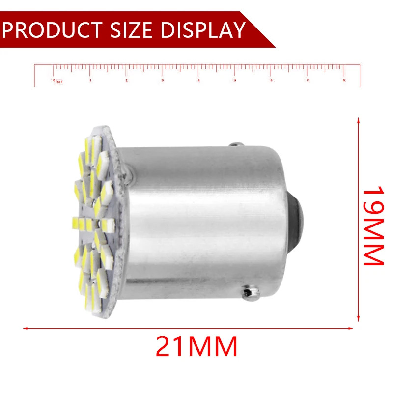 1 шт 12V 1156 1157 22SMD P21W BA15S BA15D светодиодный Автомобильные фары тормозов Реверсивные огни свет поворотные фары Парковка лампы