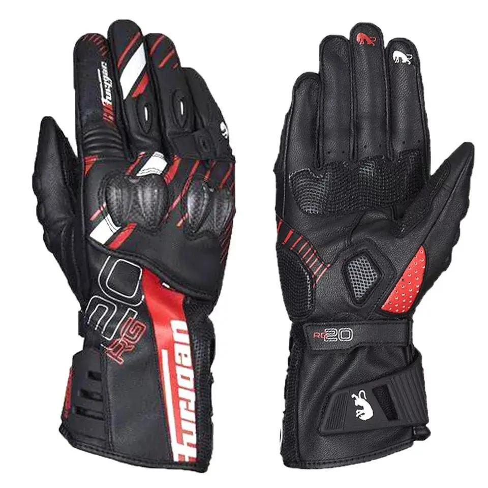 Furygan AFS 20 Мотоциклетные Перчатки Кожаные носимые дышащие перчатки для верховой