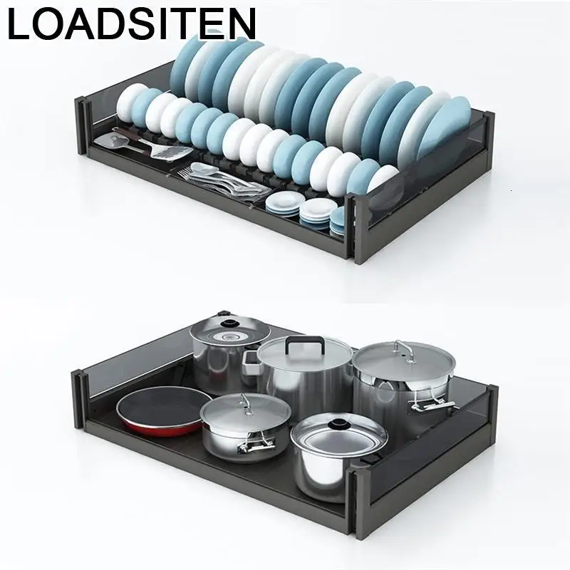 Органайзер и ящик для хранения кухонных шкафов Armario для Despensa Gabinete Cozinha Cocina, корзина для кухонного шкафа