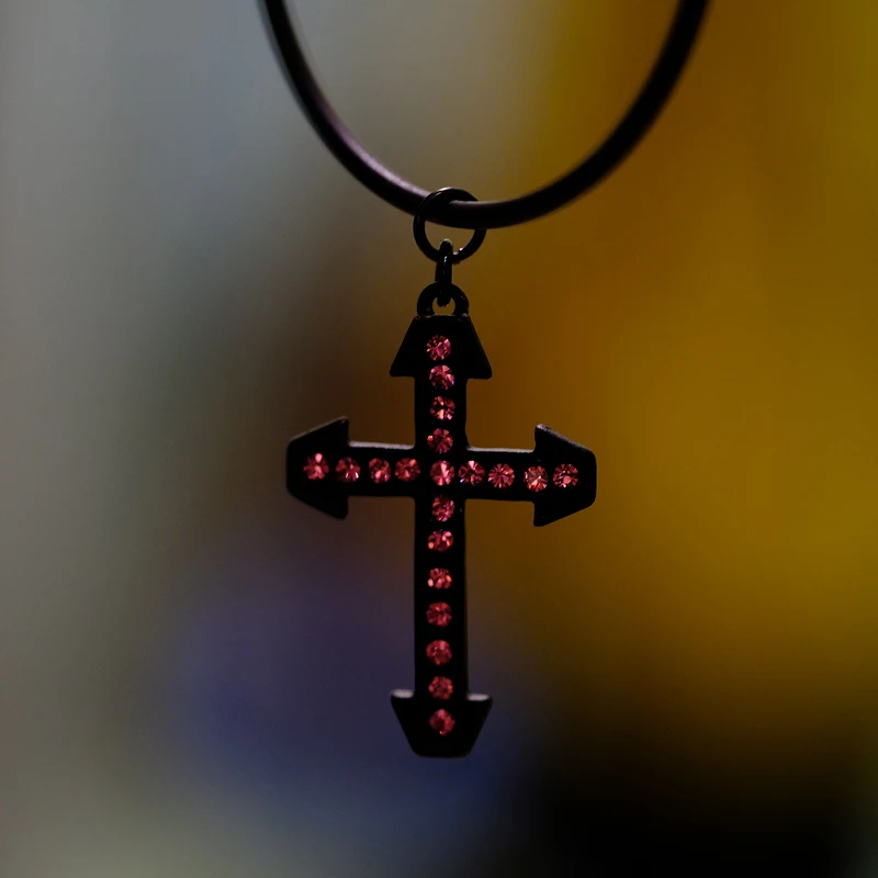 

Amorita boutique Cross design exaggerated fashion drop earrings