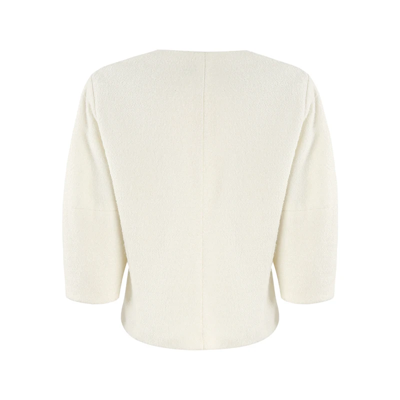 HDY Haoduoyi New Fashion Autumn Ladies Solid Short Style Street Wear Light Weight Tops Cute Basic Classic Type Women's Coat | Женская
