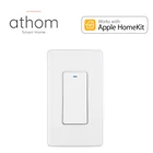 Смарт-переключатель ATHOM US Homekit, WiFi, Siri, голосовое управление, расписание