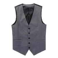 vest fit office pockets great stitching spring waistcoat male waistcoat for adult