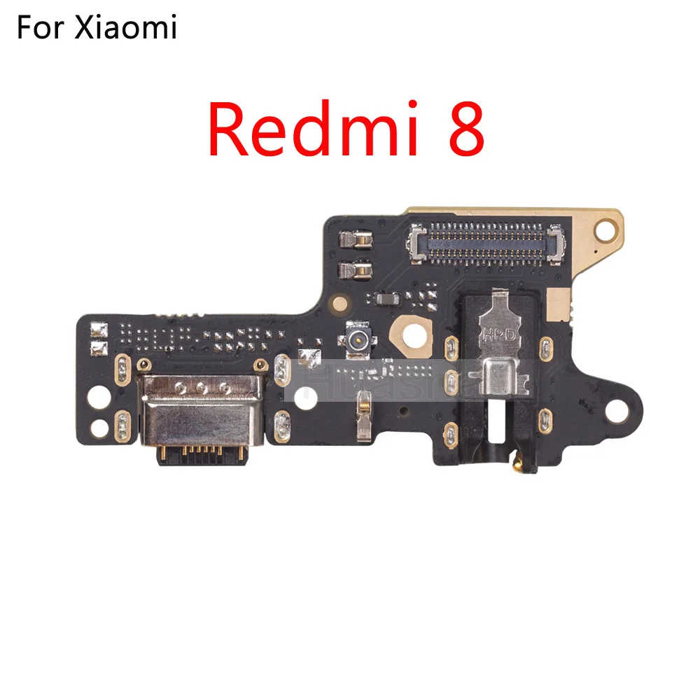 Соединительная плата зарядного порта гибкий кабель с микрофоном для XiaoMi Redmi Note 8