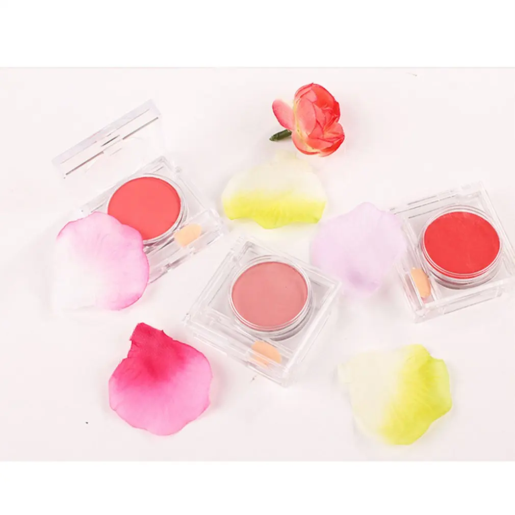 Румяна Палитра нюдовые румяна пудра косметика гладкий корейский макияж щека