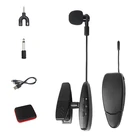 Беспроводной саксофон, микрофонная система с зажимом, музыкальные инструменты для саксофона, труба, саксофон, гудок, туба, флейта, кларнет, трубка