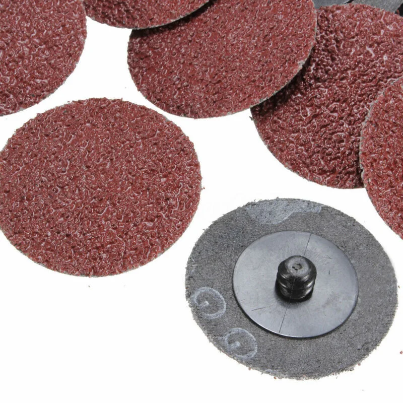 

50pcs 2 Abrasive Polishing Wheels Grit 36 Pad Buffing Buffer Grinding Disc Mop