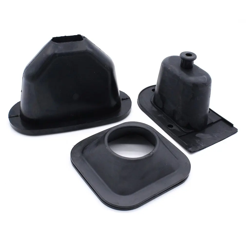 

3Pcs/set Gearstick Gaiter Handbrake Lever Gaiter Transfer Stick Gaiter High Performance Car Accessory Replacement Part