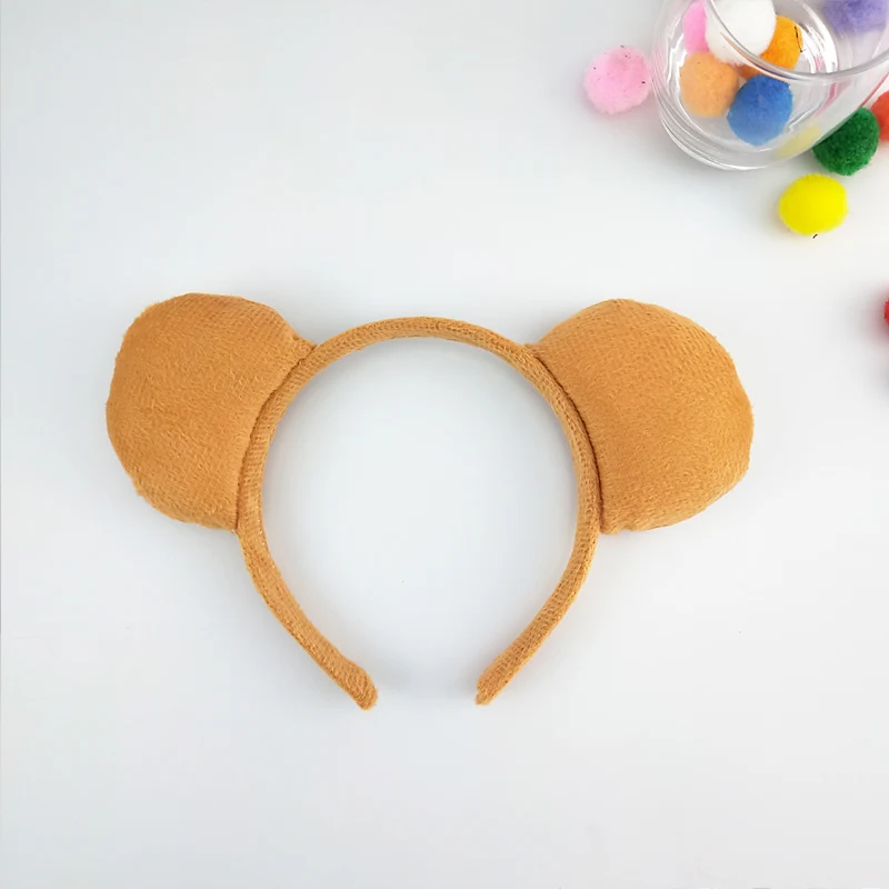 

Animal Ear Cosplay Props Headband Tie Bow Birthday Party Halloween Costume for Kids Adult Carnival Best Gift Anime Bear Cosplay