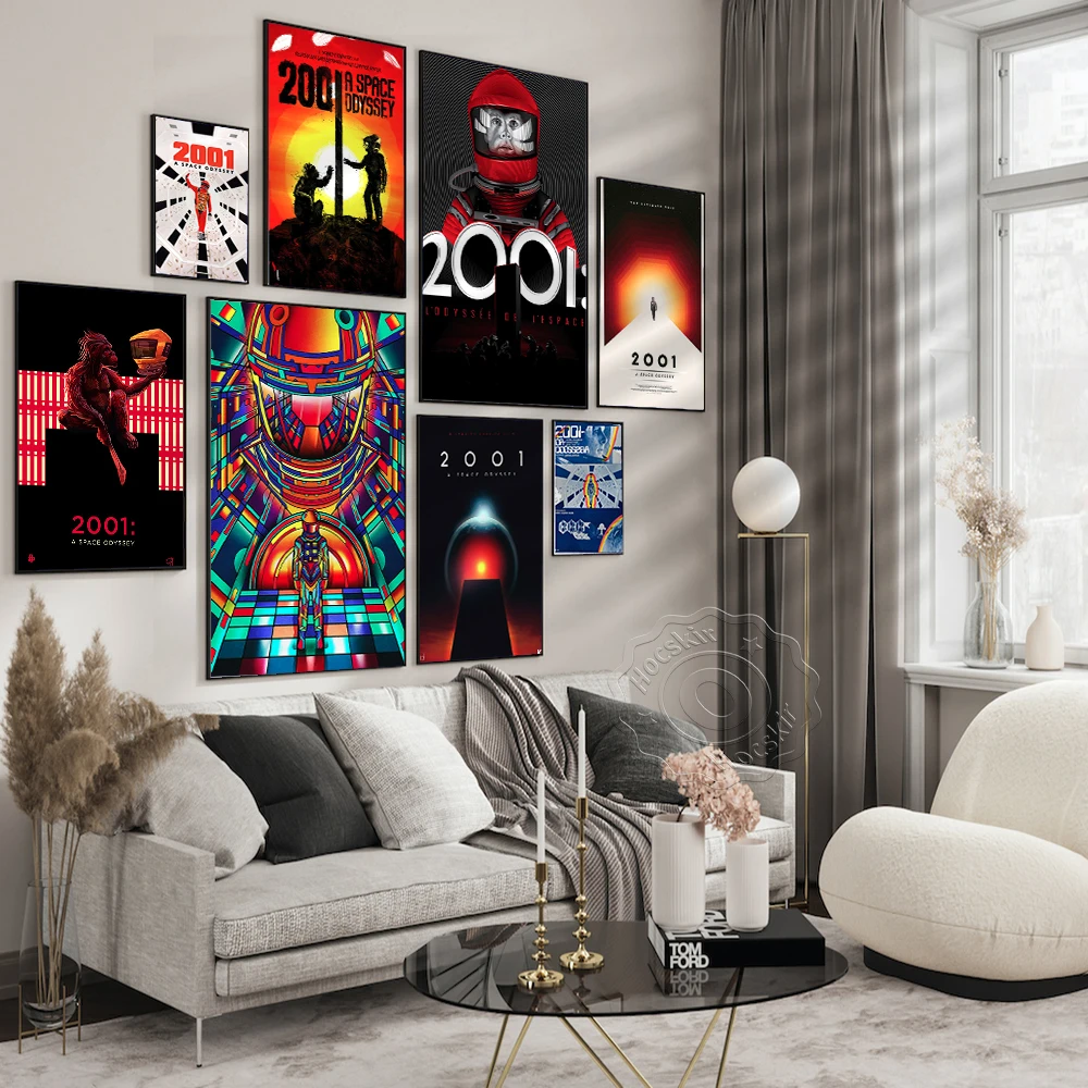 

2001 A Space Odyssey Poster, 2001 Wall Stickers, A Space Odyssey Wall Decor, Movie Poster, Bar Pub Club, Home Decor, Kids Room