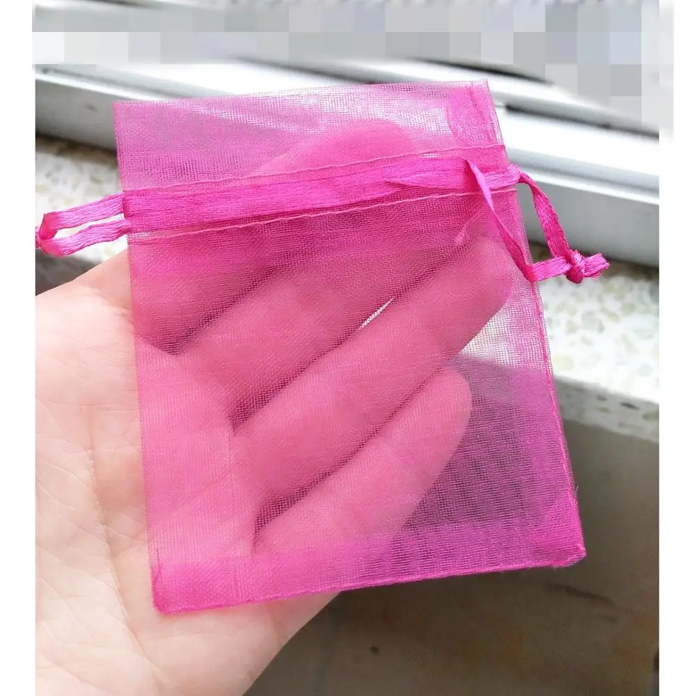 

Органайзер для ювелирных изделий, сувениров, сумка для хранения аксессуаров, мешочек на шнурке 90 мм, тонкий вентилируемый сетчатый мягкий 100...