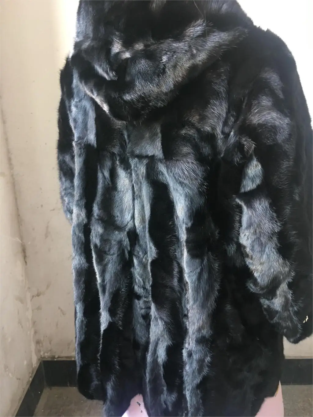 Шуба из натурального меха норки Женская куртка зимняя верхняя одежда |