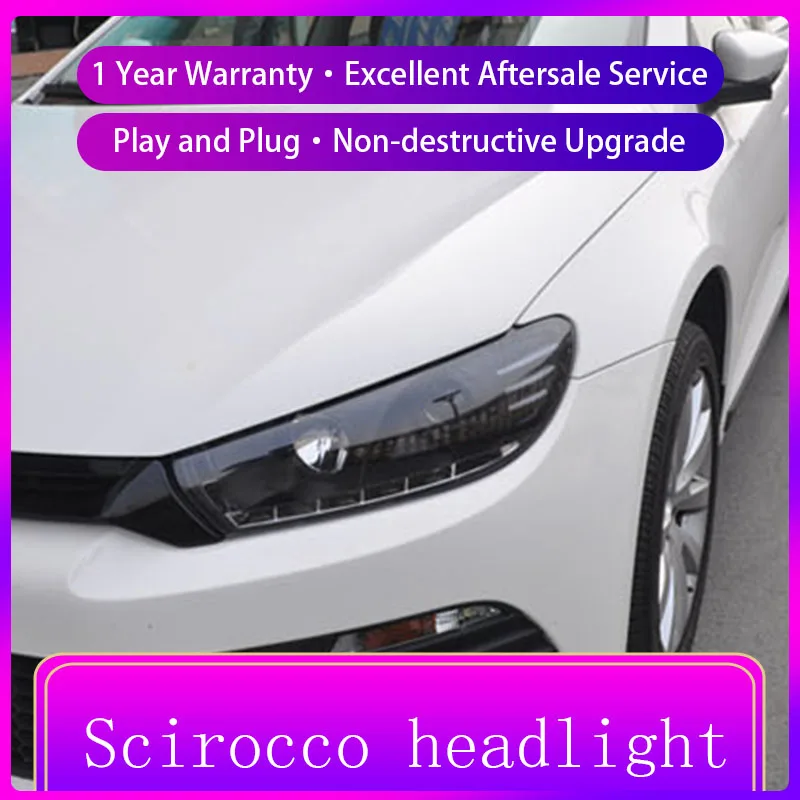 

Светодиодный налобный фонарь для VOLKSWAGEN Scirocco с 2008 по 2015 год