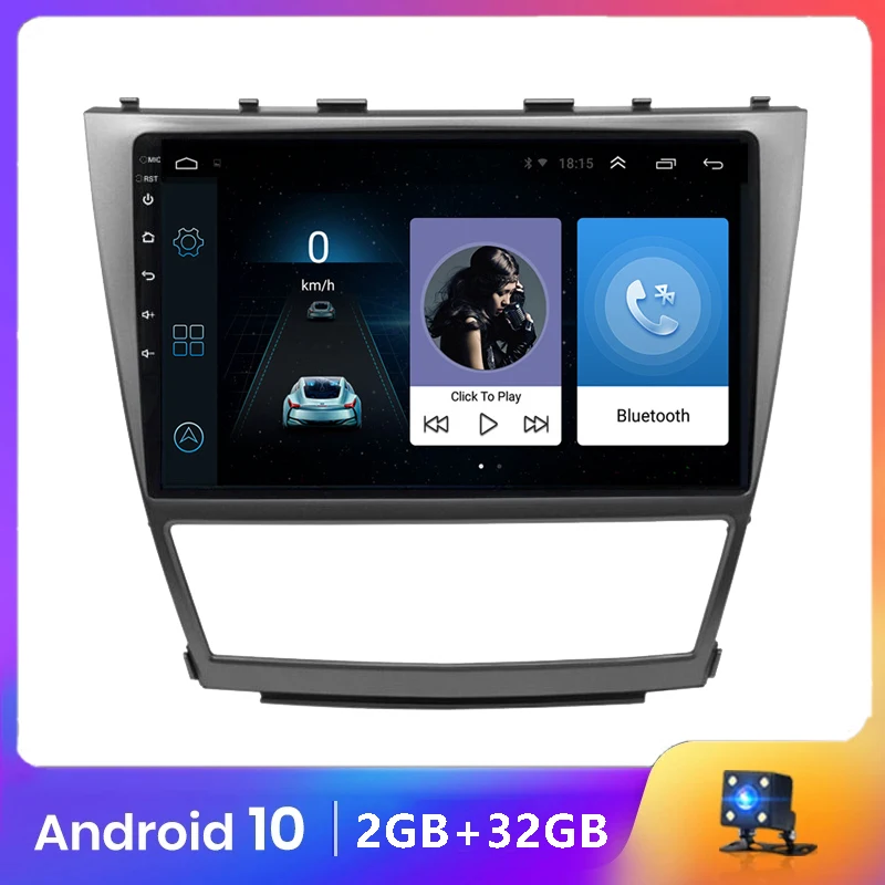 Для Toyota Camry 2007 2011 10 1 дюймовый экран Android автомобильная стереосистема Gps навигация