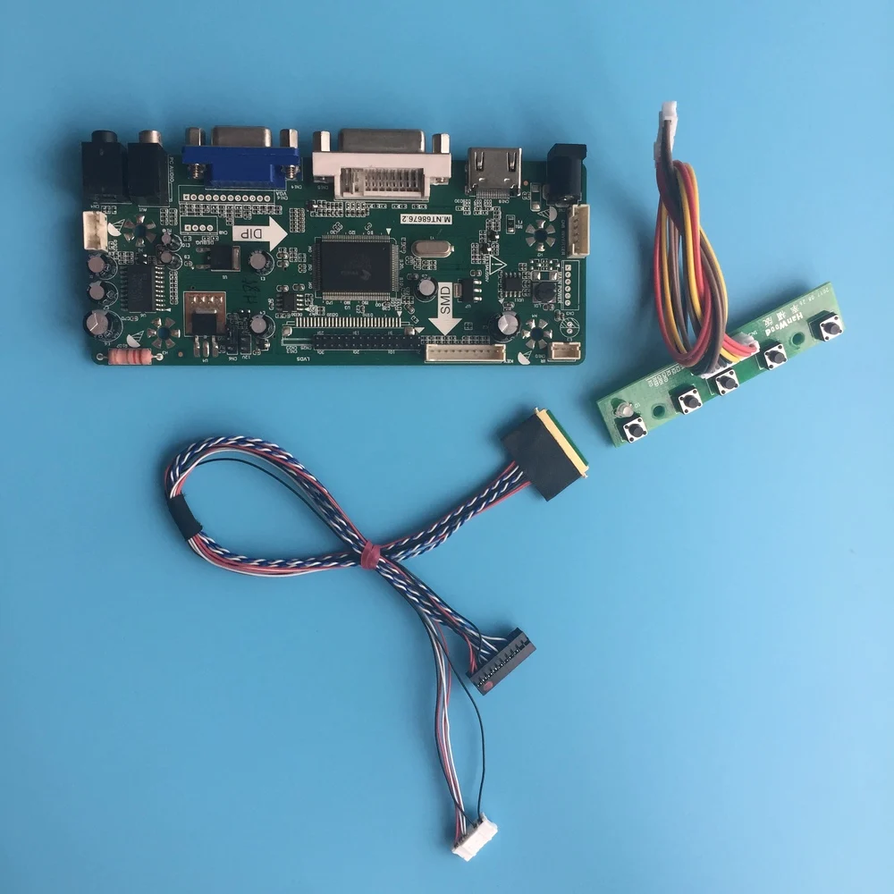 

Kit For LP154WE3(TL)(A2) Controller board LVDS 40pin DIY 2019 Driver DVI Audio 1680X1050 15.4" VGA HDMI Panel Screen LCD LED