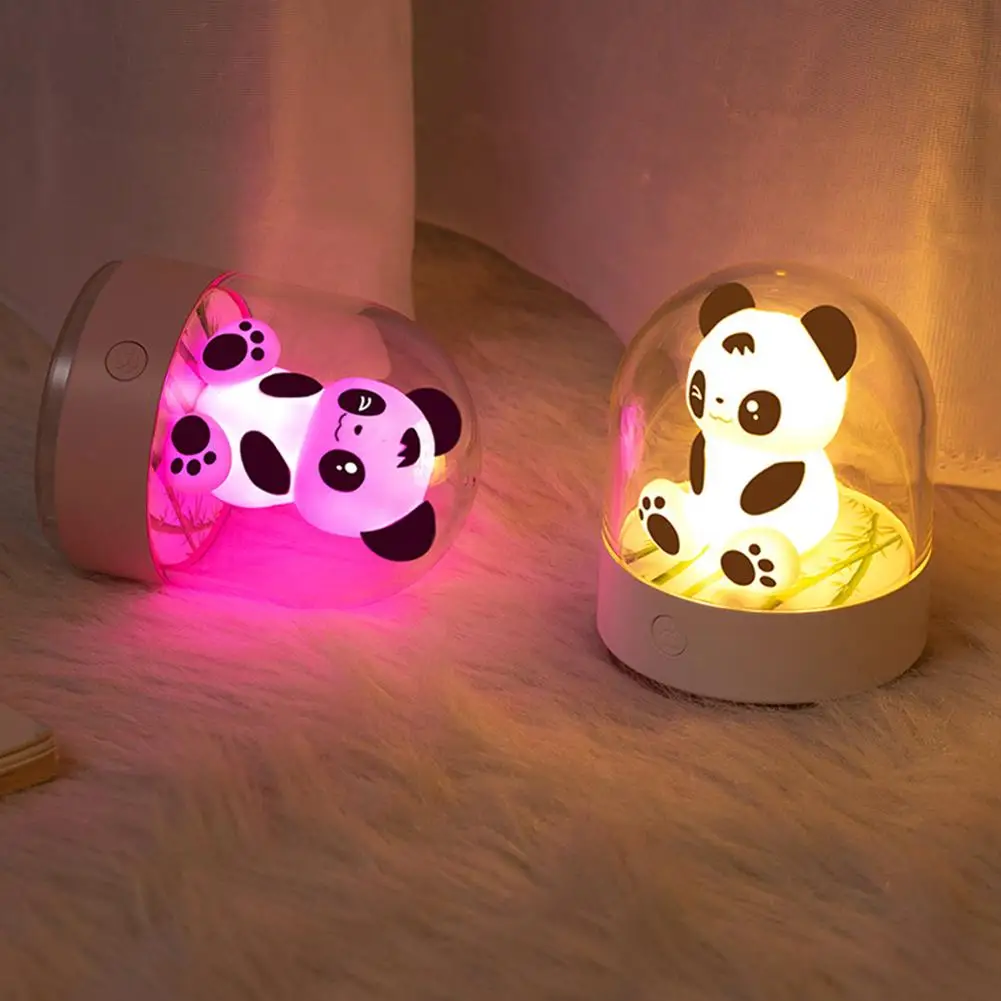 Милые Носки с рисунком медведя из мультика светодиодный ночной Светильник USB