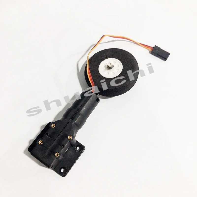27mm High 25g Servoless Retract Laterally Landing Gear With 40mm Wheel For RC FPV Fixed Wing Aircraft Metal Worm Undercarriage | Игрушки и