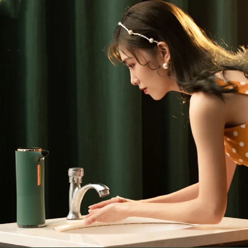 

550ml Automatic Soap Dispenser Hand Free Touchless Sanitizer Bathroom Dispenser Smart Sensor Liquid Soap Dispenser For Bathroom