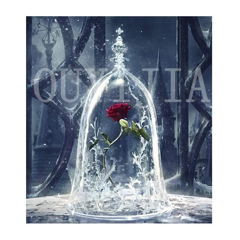 5d DIY Алмазная вышивка квадратная Круглая Полная полный комплект растительная