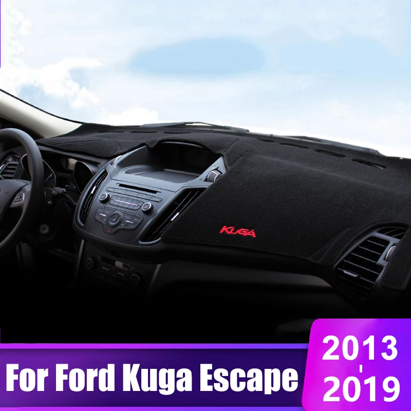 

For Ford Kuga 2 MK2 Escape 2013 2014 2015 2016 2017 2018 2019 Car Dashboard Cover Instrument Platform Desk Carpets Accessories