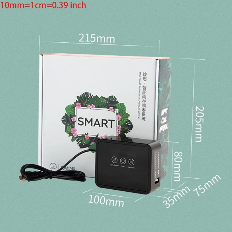 

Intelligent Reptile Atomizer Breeding Box Humidifier Electronic Timer Automatic Spray System Spray Control Spray System