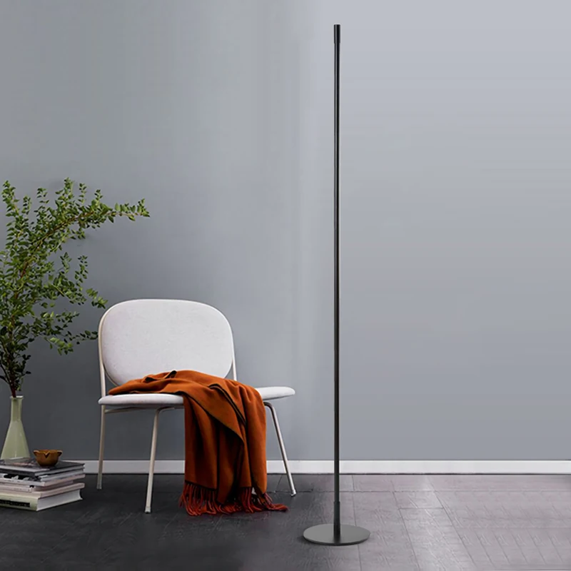 

Nordic LED Floor Lamp Remote Control Dimming Tall Floor Lamp for Living Room Bedroom Standing Lamp Indoor Lighting Light Fixture