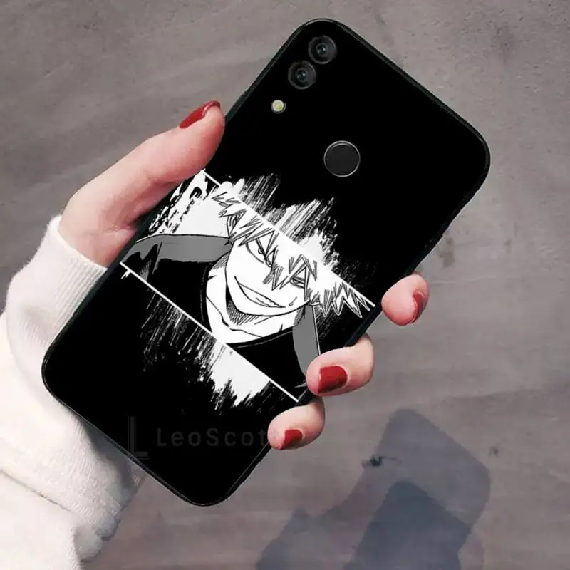

Anime My Hero Phone Case For Huawei Y5 Y6 II Y7 Y9 PRIME 2018 2019 NOVA3E P20 PRO P10 Honor 10
