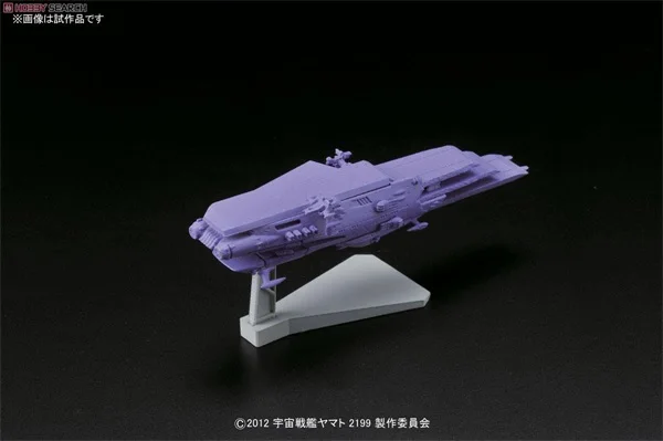 Оригинальный Bandai Space battleship Yamato 2199 LANBEAR многослойная сборка aircraf carrie из ПВХ