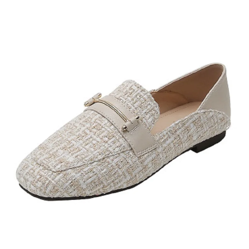 Женская обувь Новинка 2020 года сезон весна женские тонкие туфли на плоской