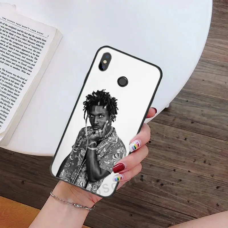 

Singer saint jhn rapper Phone Case For Xiaomi Redmi note 7 8 9 t max3 s 10 pro lite Luxury brand shell funda coque