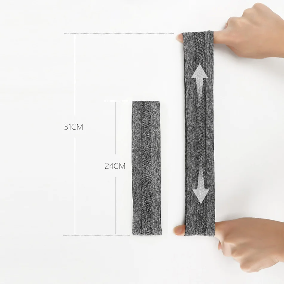 Дышащая лента для волос йоги спортивная повязка на голову фитнеса бега