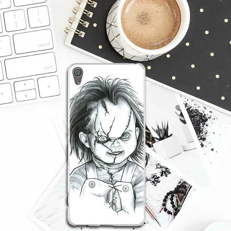 Chucky Horror Churse Of Childs Soft TPU Mobile Phone Case Cover for Sony Xperia Z Z1 Z2 Z3 Z5 M2 M4 XA E5 T3 Compact | Мобильные