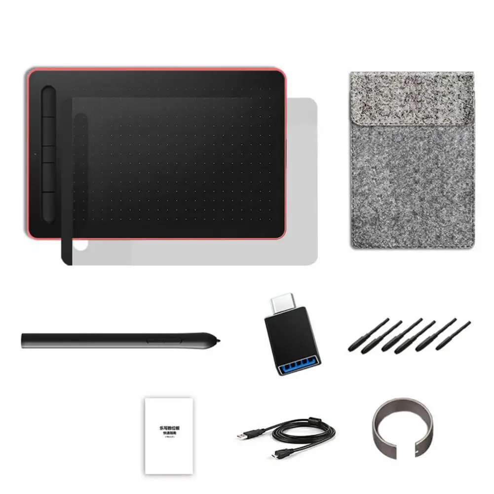 

Digital Drawing Online Teaching Graphic Table with 5 Shortcut Keys for Android