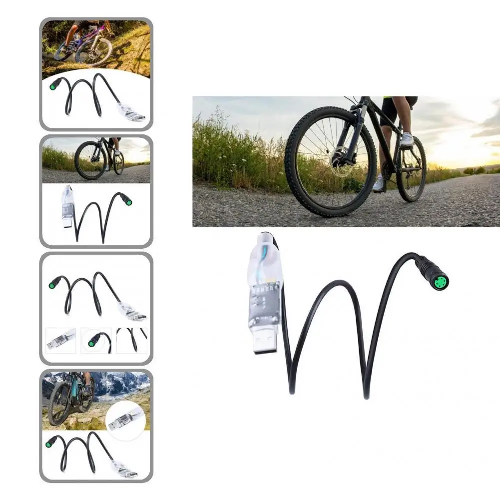 

Extend Chip 5 Pin High Strength Mid Motor USB Cable E-bike Accessory
